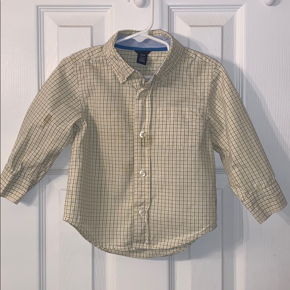 Boys Gingham Gap Button Down